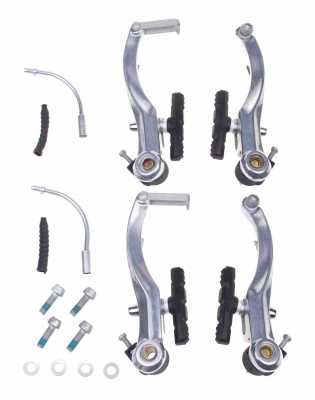 ТОРМОЗА V-brake VPB-07 (ПЕРЕД + ЗАД) Silver